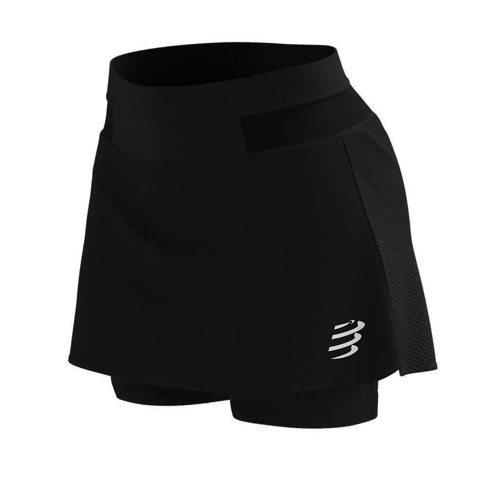 Compressport PERFORMANCE SKIRT - Jupe-short Femme black