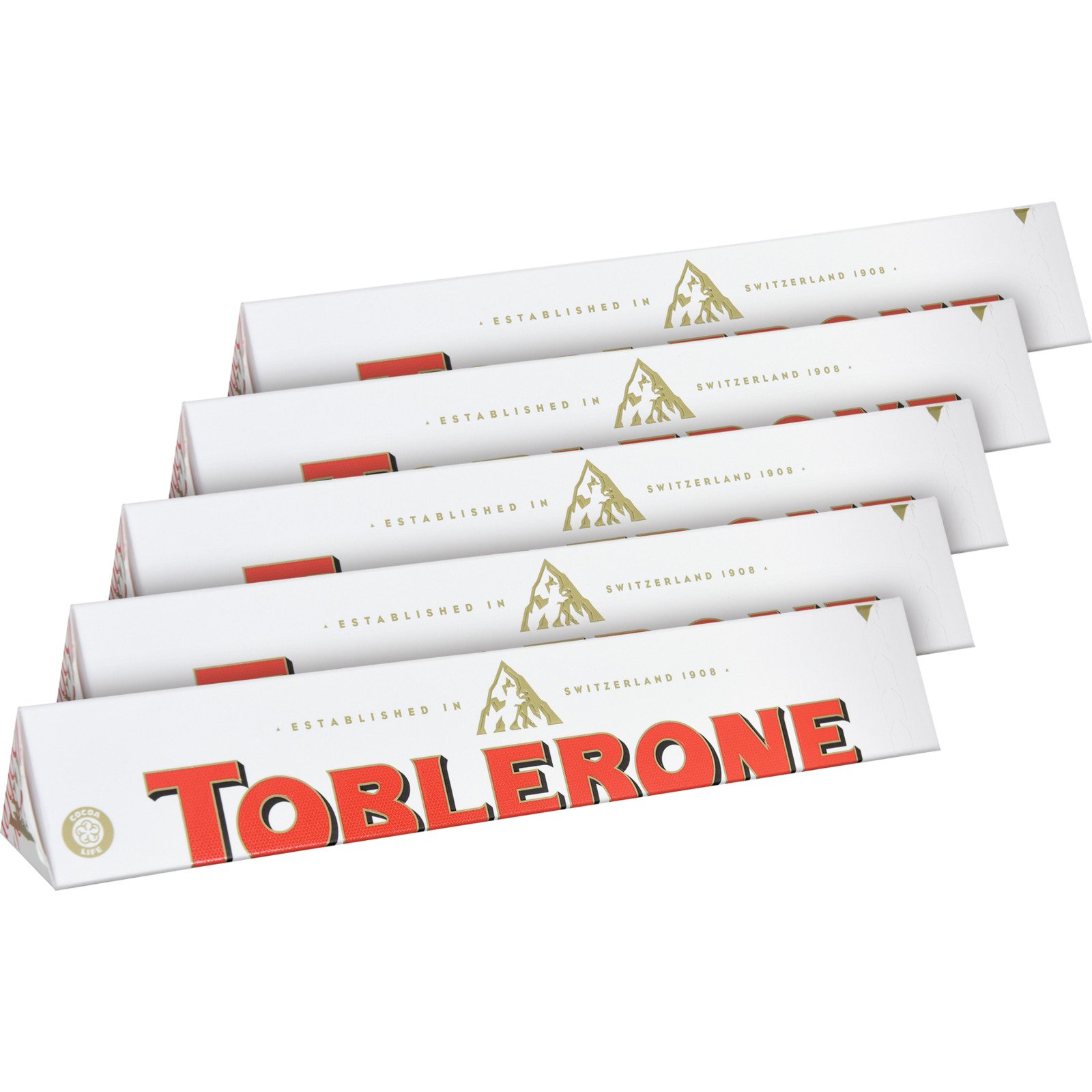 Toblerone weiss 5 x 100 g