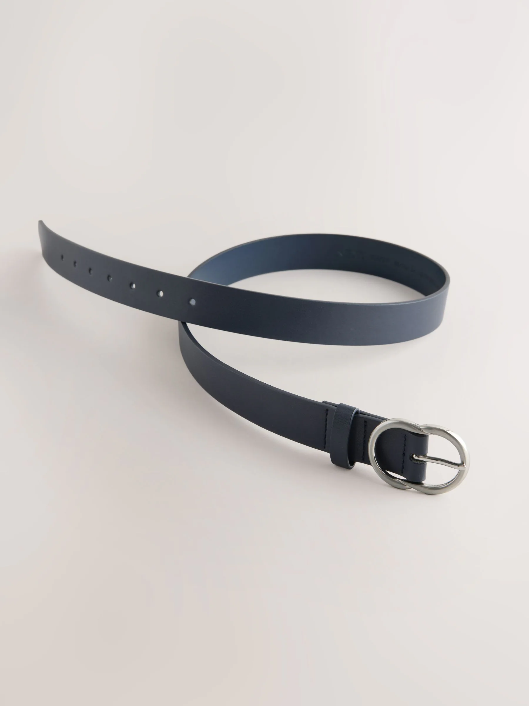 Marineblauw - Normale PU-riem