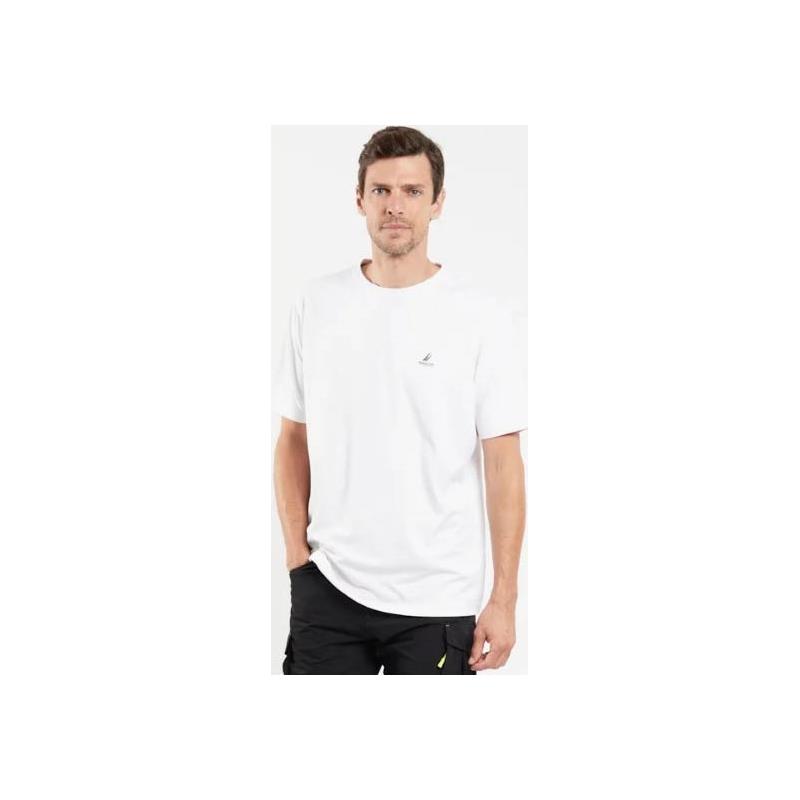 Tee Shirt Manches Courtes Homme Bermudes Valewood - Blanc