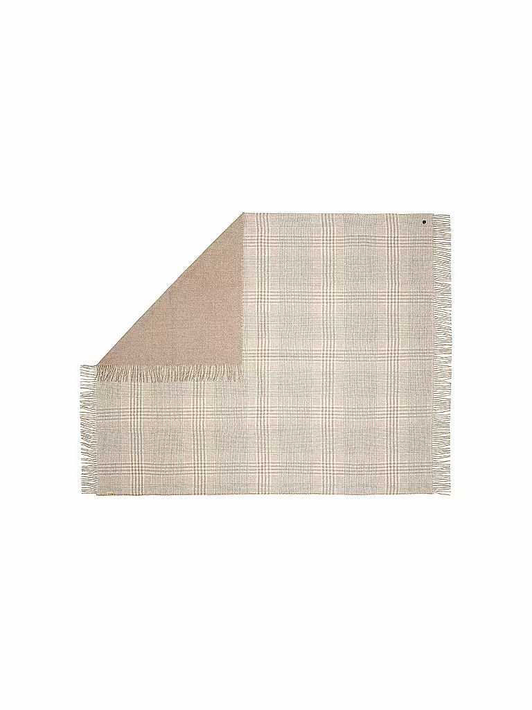 WEICH COUTURE ALPACA Edelhaardecke MATEA 130x180cm Taupe  hellbraun