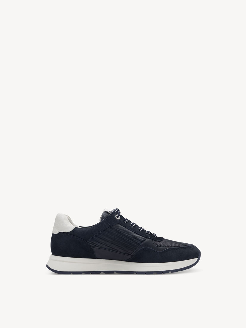 Leren Sneaker - blauw