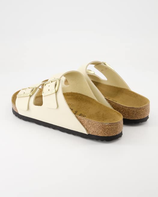 Birkenstock Arizona Pantoletten in Beige