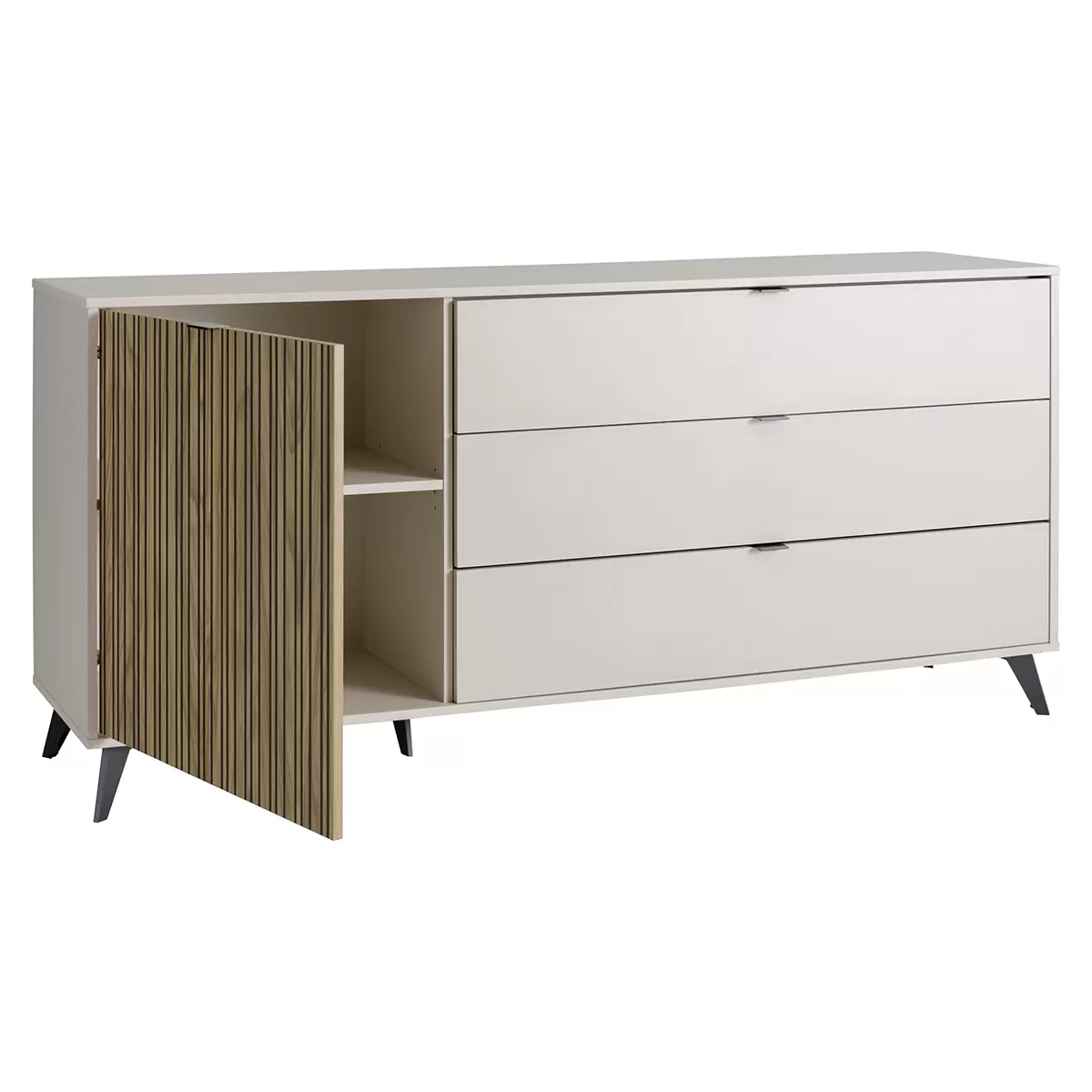 Sideboard Ilago hellbraun,weiss