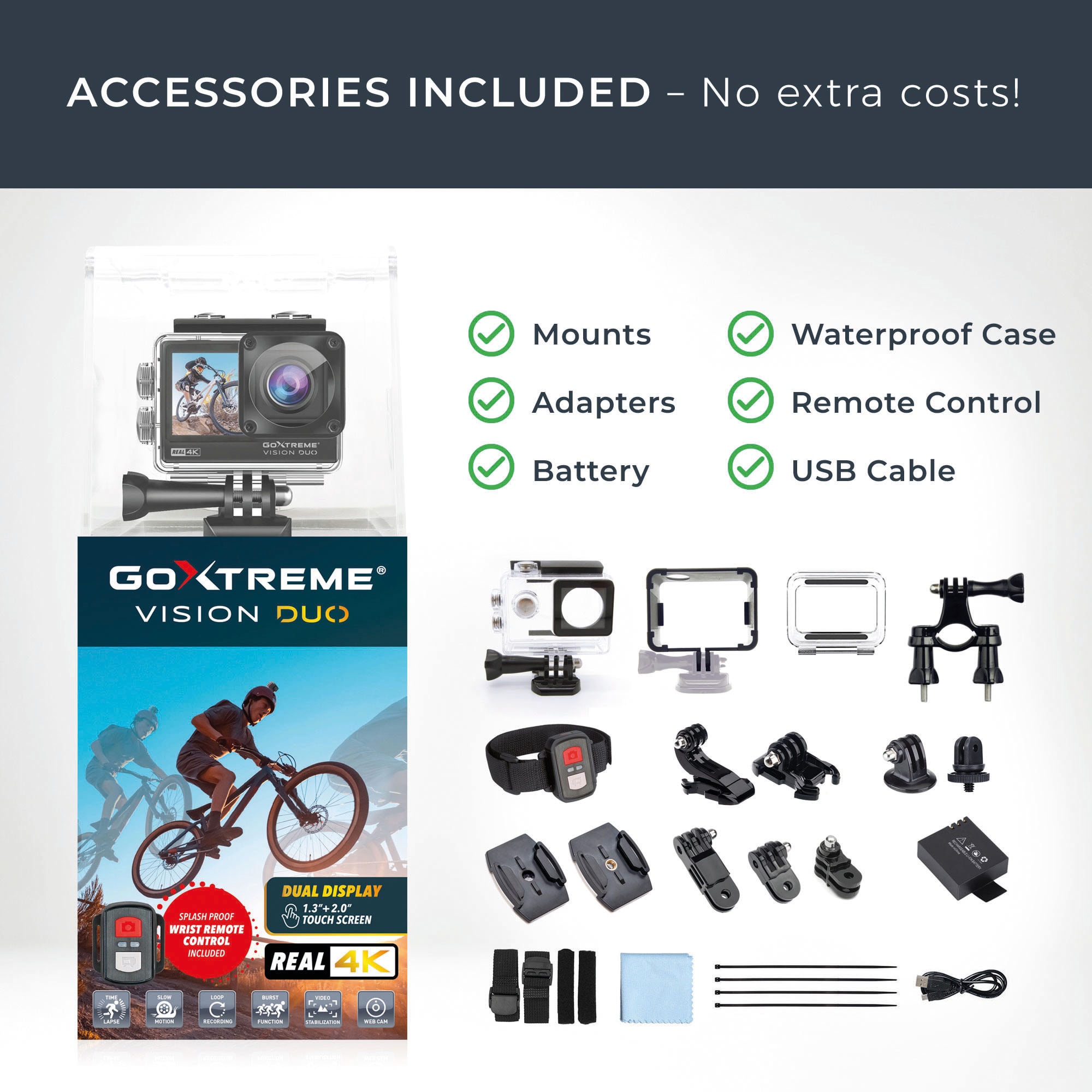 GoXtreme Vision DUO