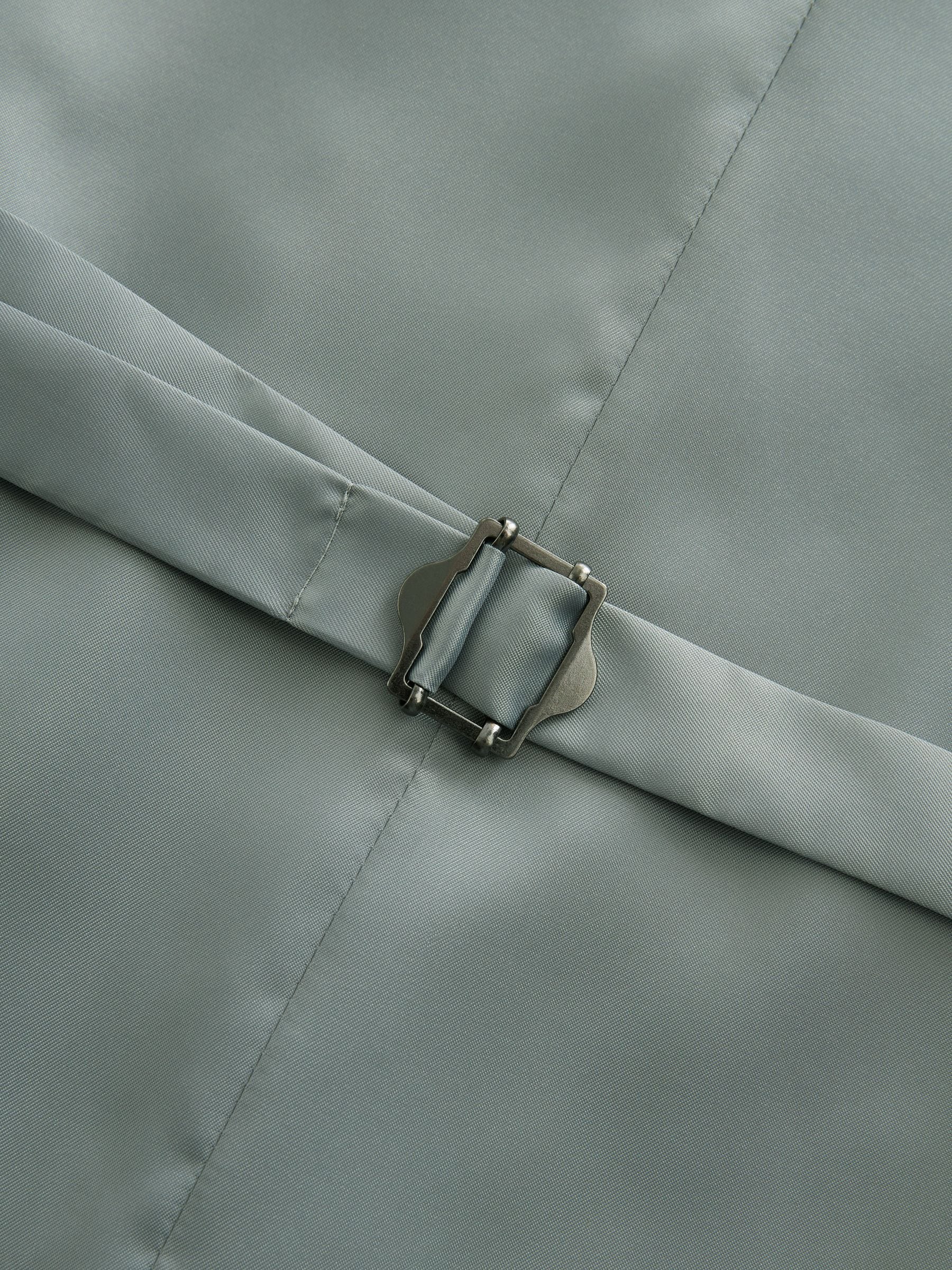Donkerblauw - Geruit Prince of Wales kostuum: herenvest