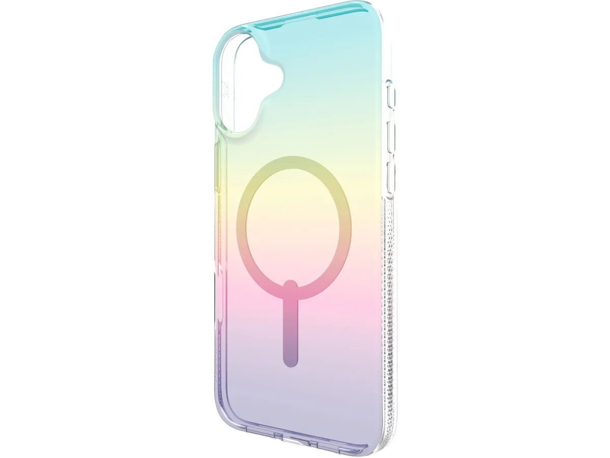 iPhone 16 MagSafe Hülle Milan Snap Case Recycled (702315110) - Regenbogen / Transparent (Pastell)