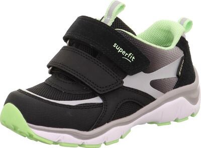 Superfit Sport5 GTX Sneakers, Black/Green