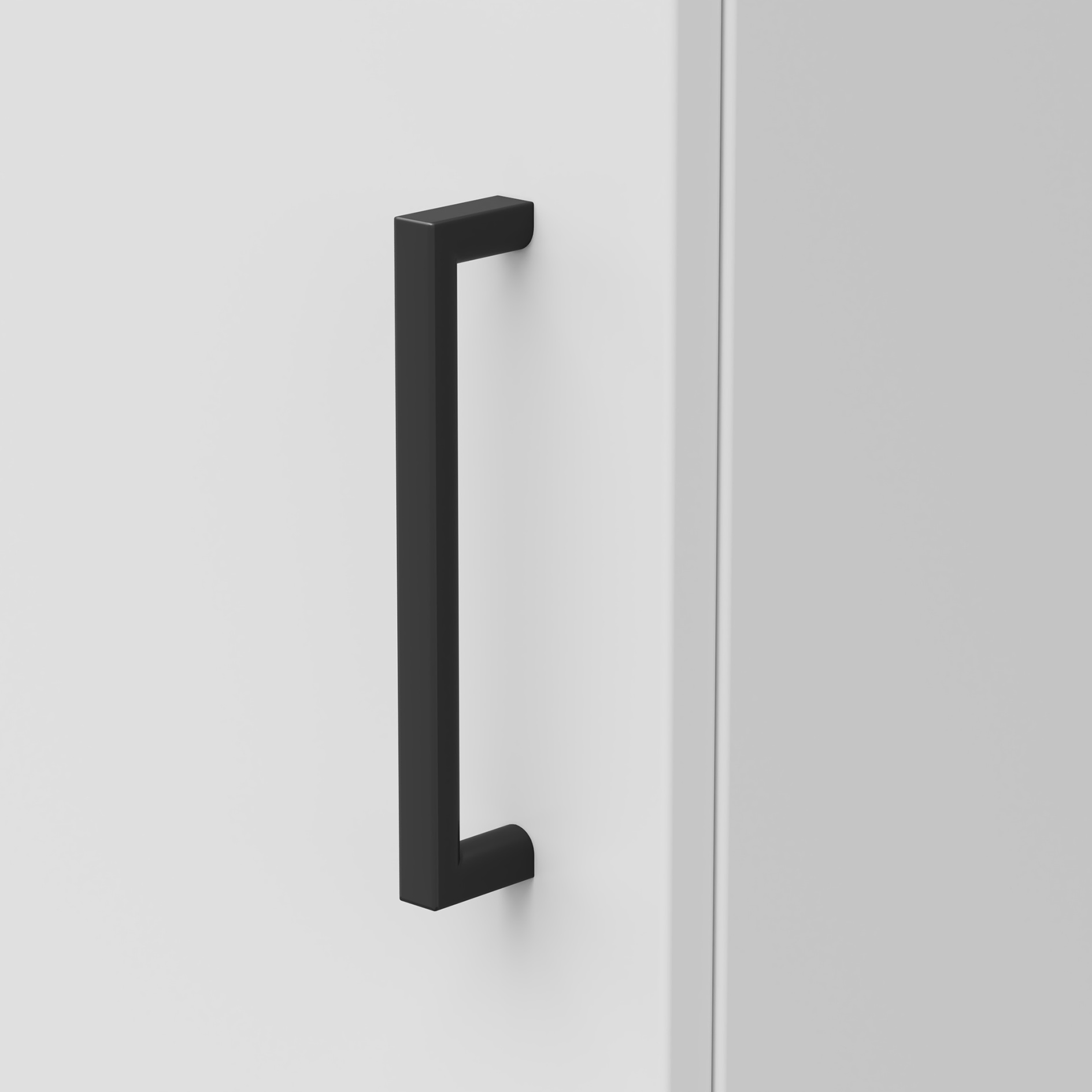 Drehtürenschrank - weiß - Breite 50 cm