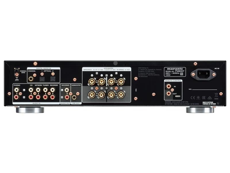 Marantz Stereo-Verstärker PM6007 Schwarz Vollverstärker mit Digitaleingängen