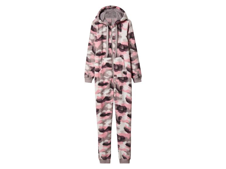 Dames pluche jumpsuit