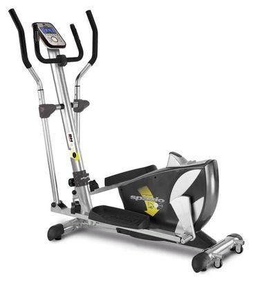 Vélo Elliptique Pliable - Spazio Program G2567 - Système inertiel 14 kg - Foulée 40 cm. Pliant