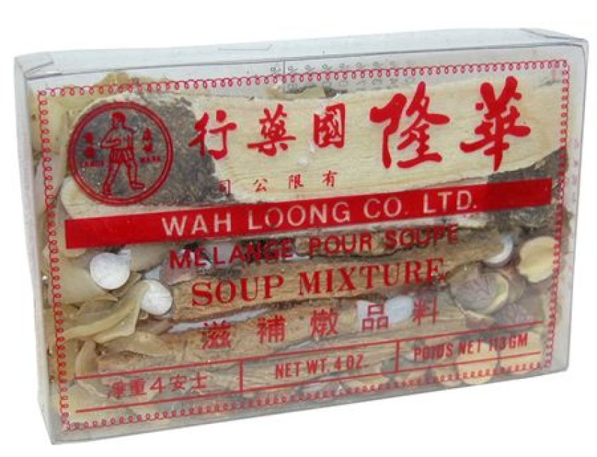 Wah Loong Gedroogde Soepkruiden Mix Melange 113g