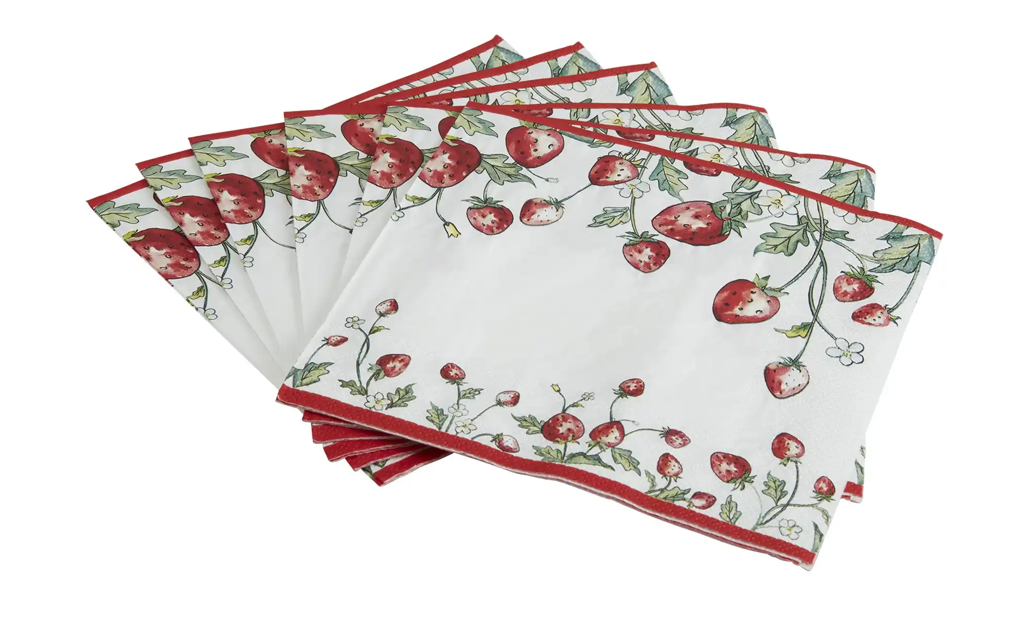Servietten, 20er Pack, sortiert Erdbeere