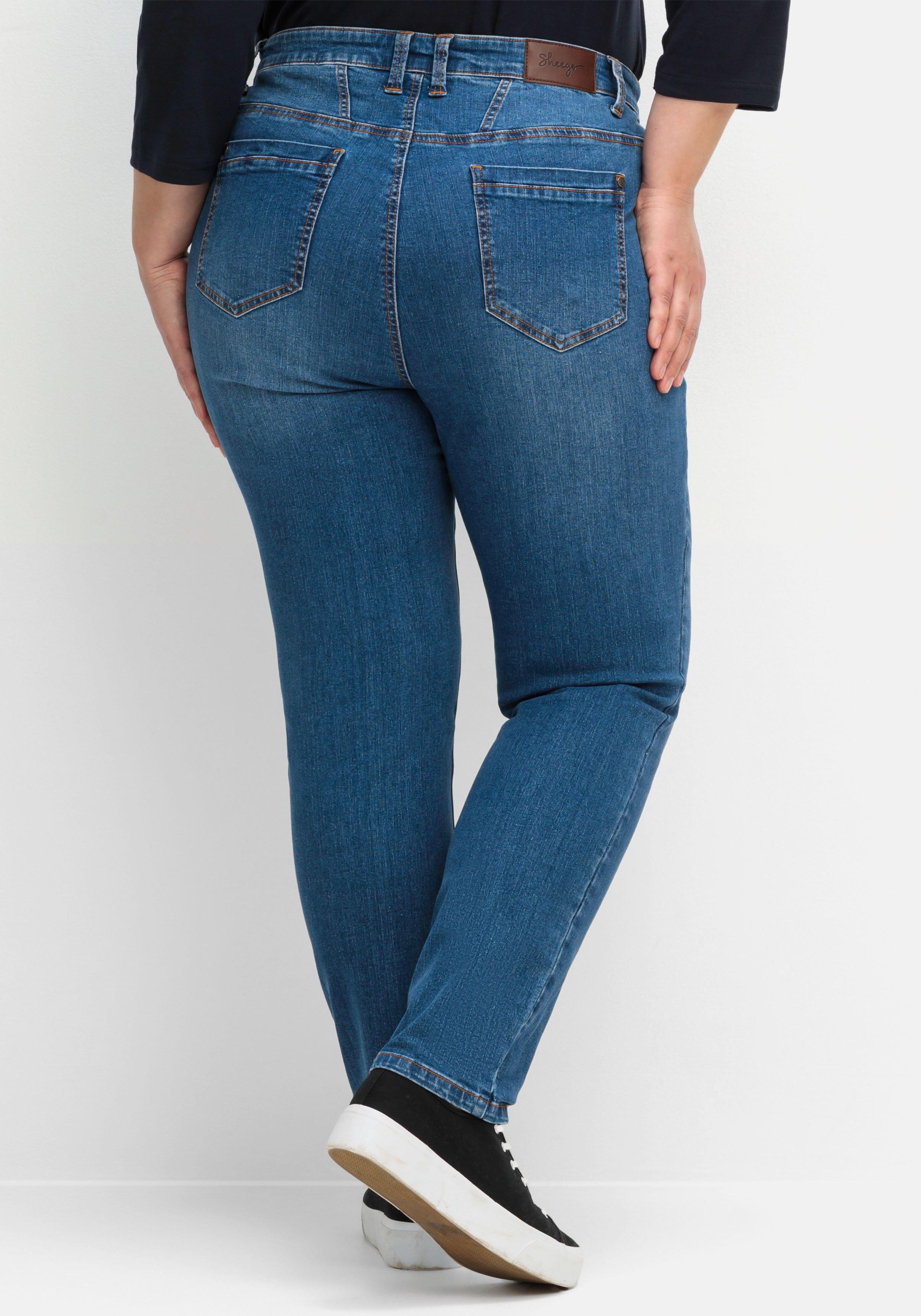 Schmale Jeans in Curvy-Schnitt VERENA
