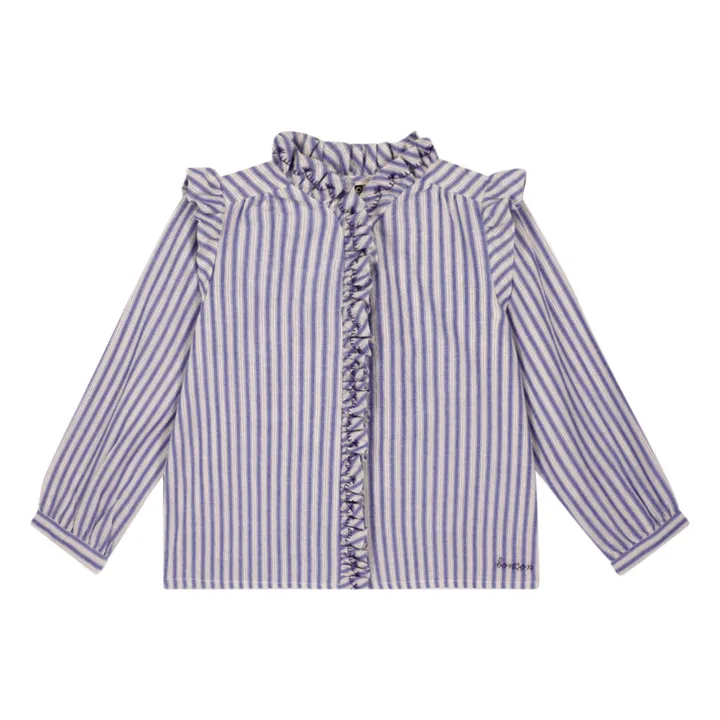 Bonton Blouse Dory Rayée | Bleu