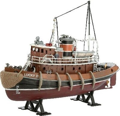 Revell - Harbour Tug Skib Byggesæt - 1:108 - 05207