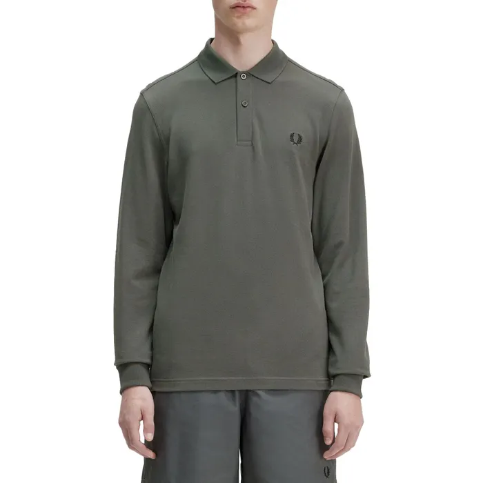 Fred Perry LS Plain Polo Heren