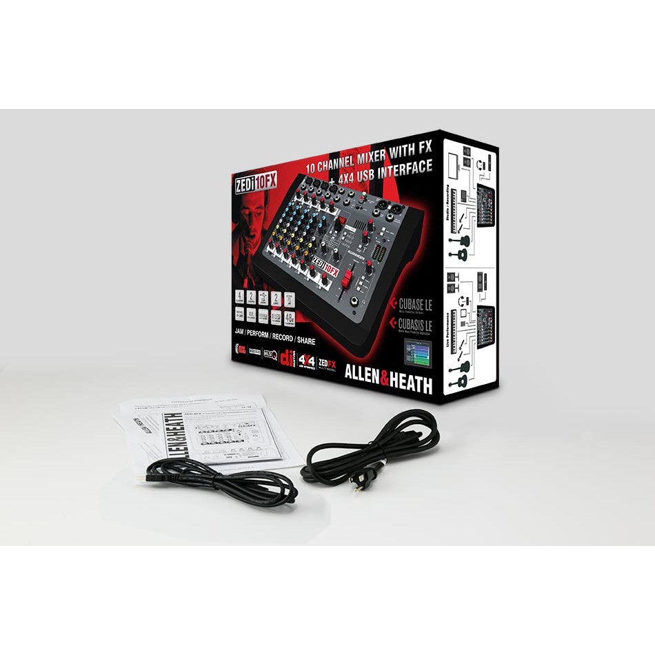 Allen & Heath ZEDi-10FX analoge mixer met effecten