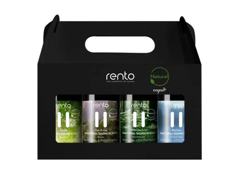 Relaxing Natural - Löylytokku gift box 4 x 100 ml