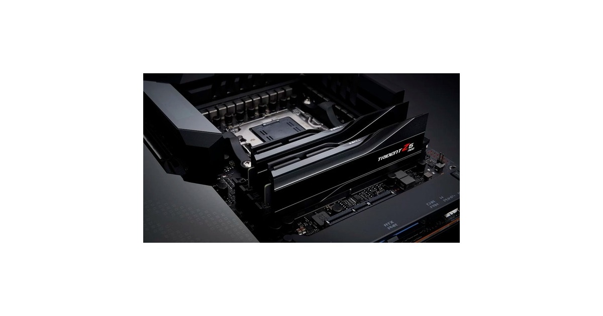 G.Skill64 GB DDR5-6000 Kit werkgeheugen  (Zwart, F5-6000J3040G32GX2-T, Trident Z5 NEO, AMD EXPO)