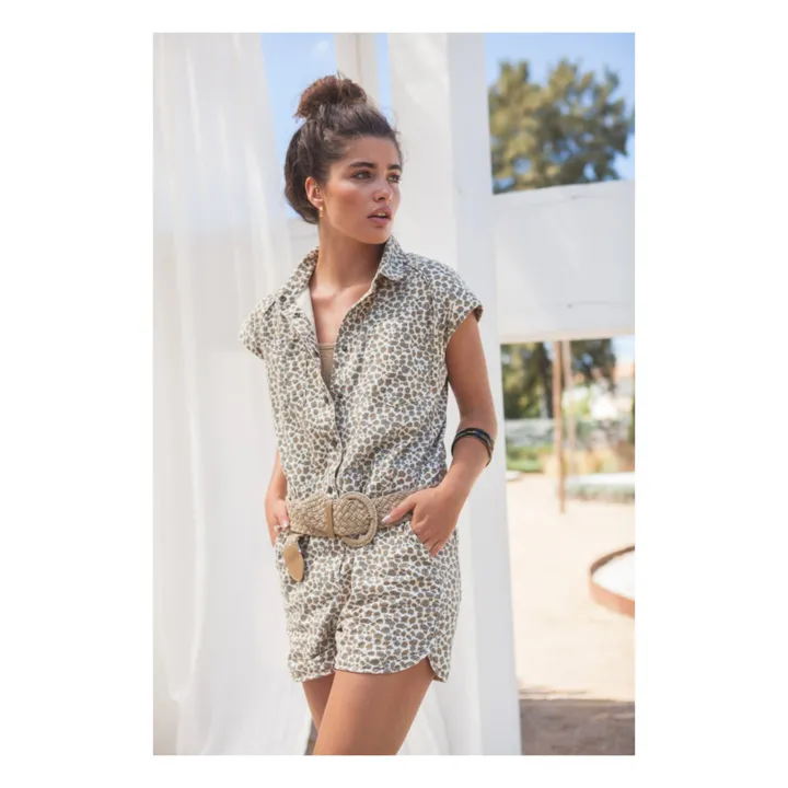 Marlot Paris Combinaison Tina - Collection Femme | Léopard