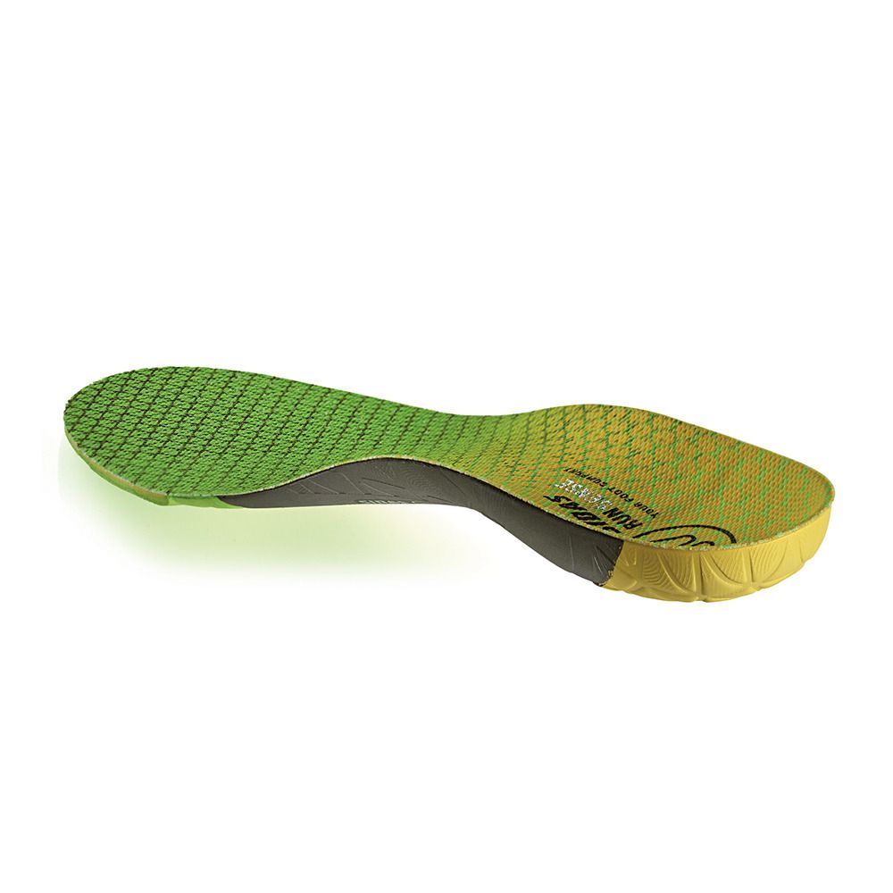 Sidas RUN 3D SENSE - Semelles green/black/yellow