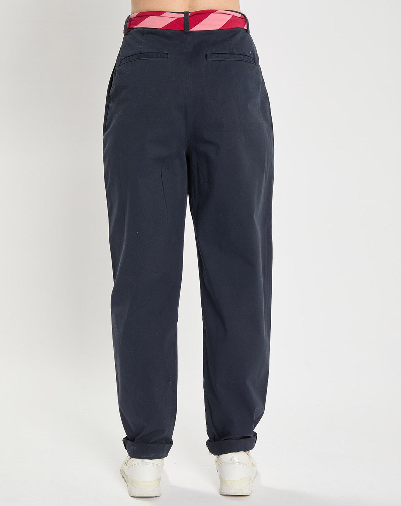 Tommy Hilfiger Pantalon chino avec foulard bleu marine
