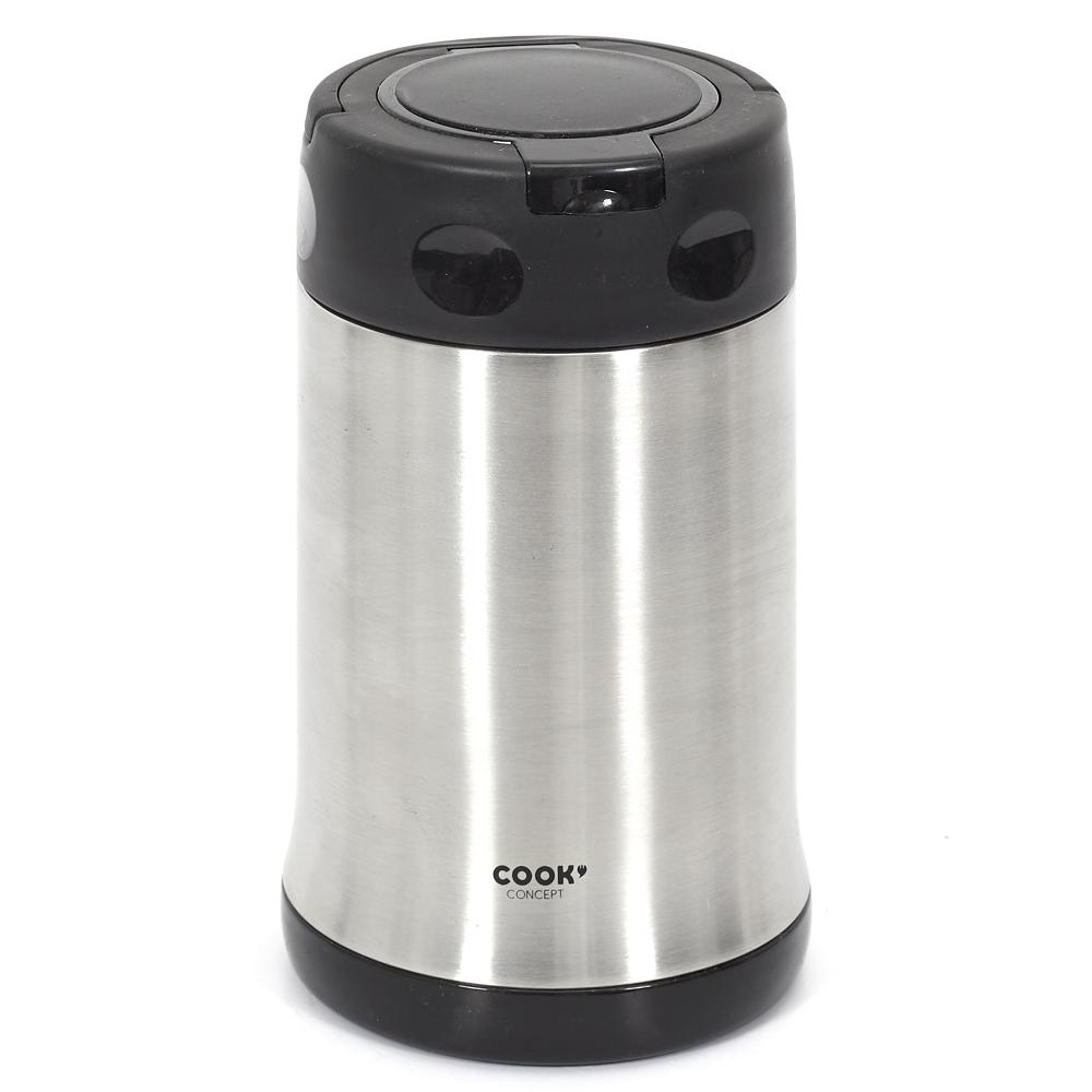 BOL A SOUPE ISOTHERME AVEC COUVERT INOX 50CL