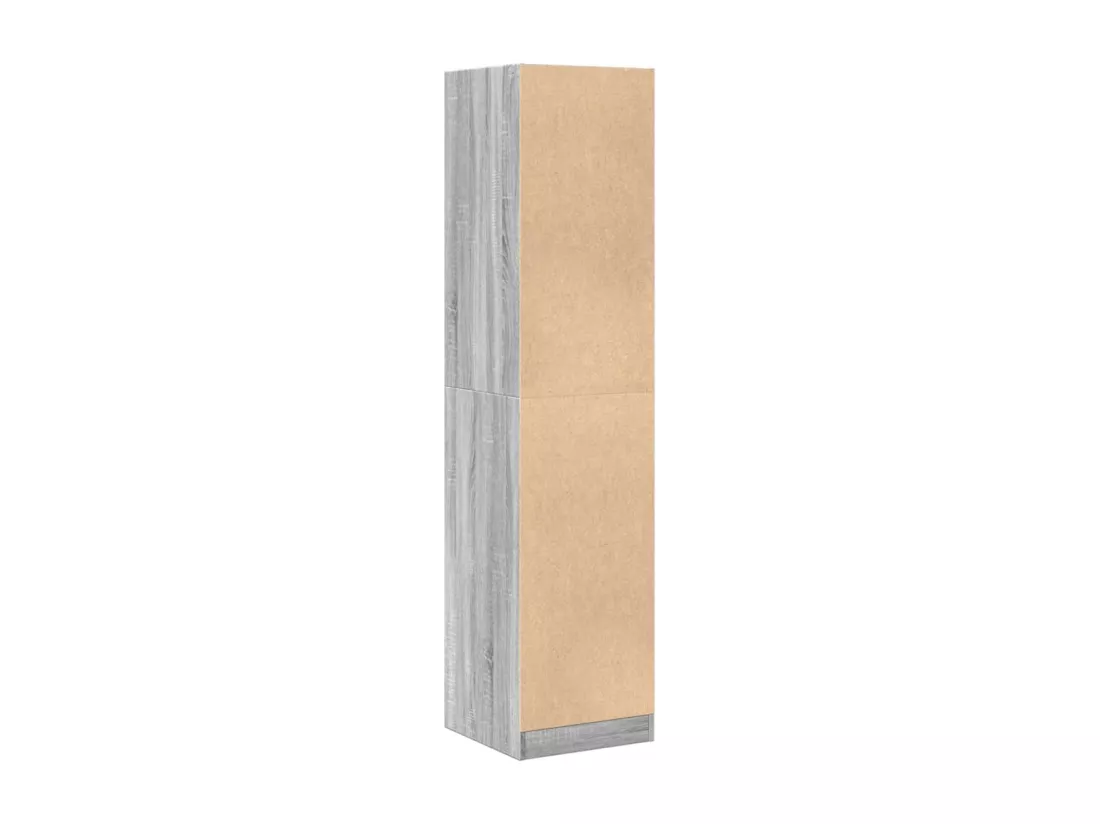 Armoire apothicaire sonoma gris 40x41x174,5cm bois d'ingénierie