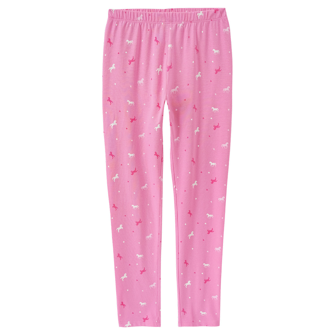 Yigga Mädchen Leggings mit Allover-Print pink
