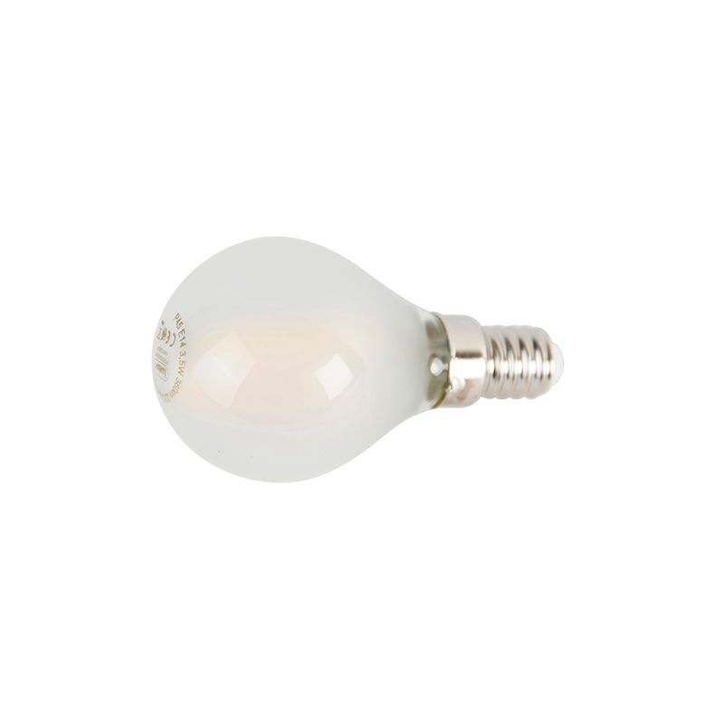 E14 LED lamp P45 mat 3,5W 360 lm 2700K