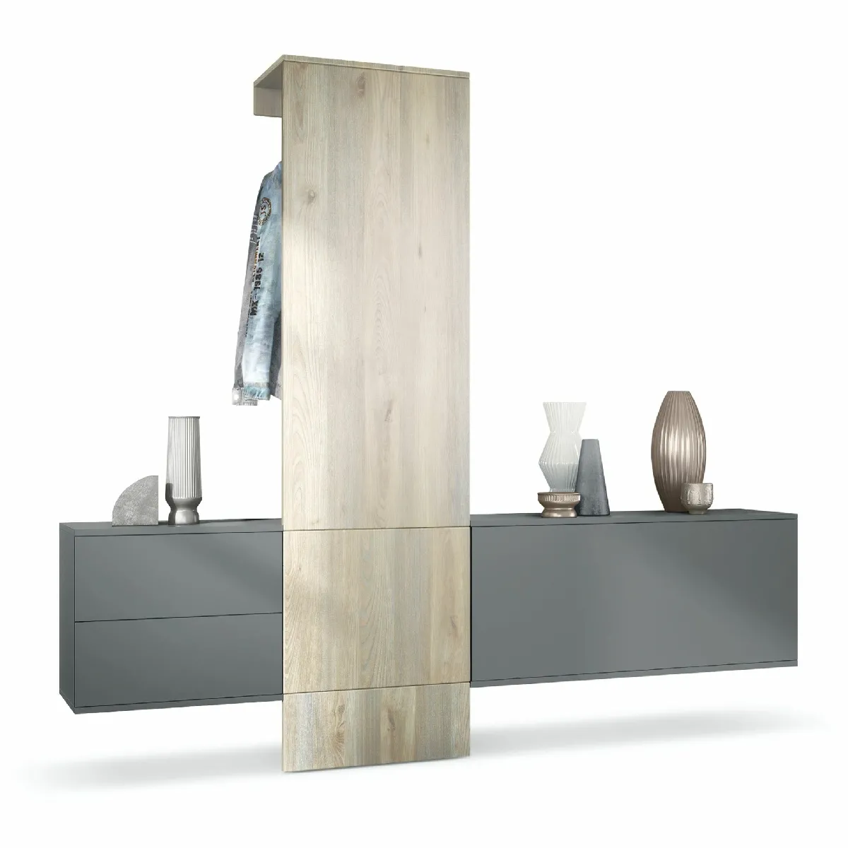 MPC Vestiaire Chêne Nordique 209x193x35