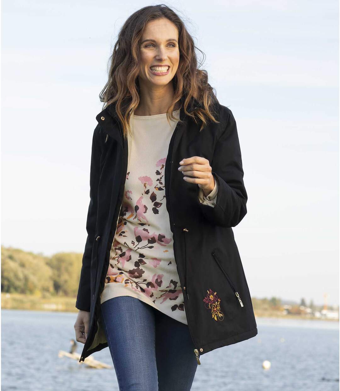 Parka Microtech à Capuche Atlas for Women