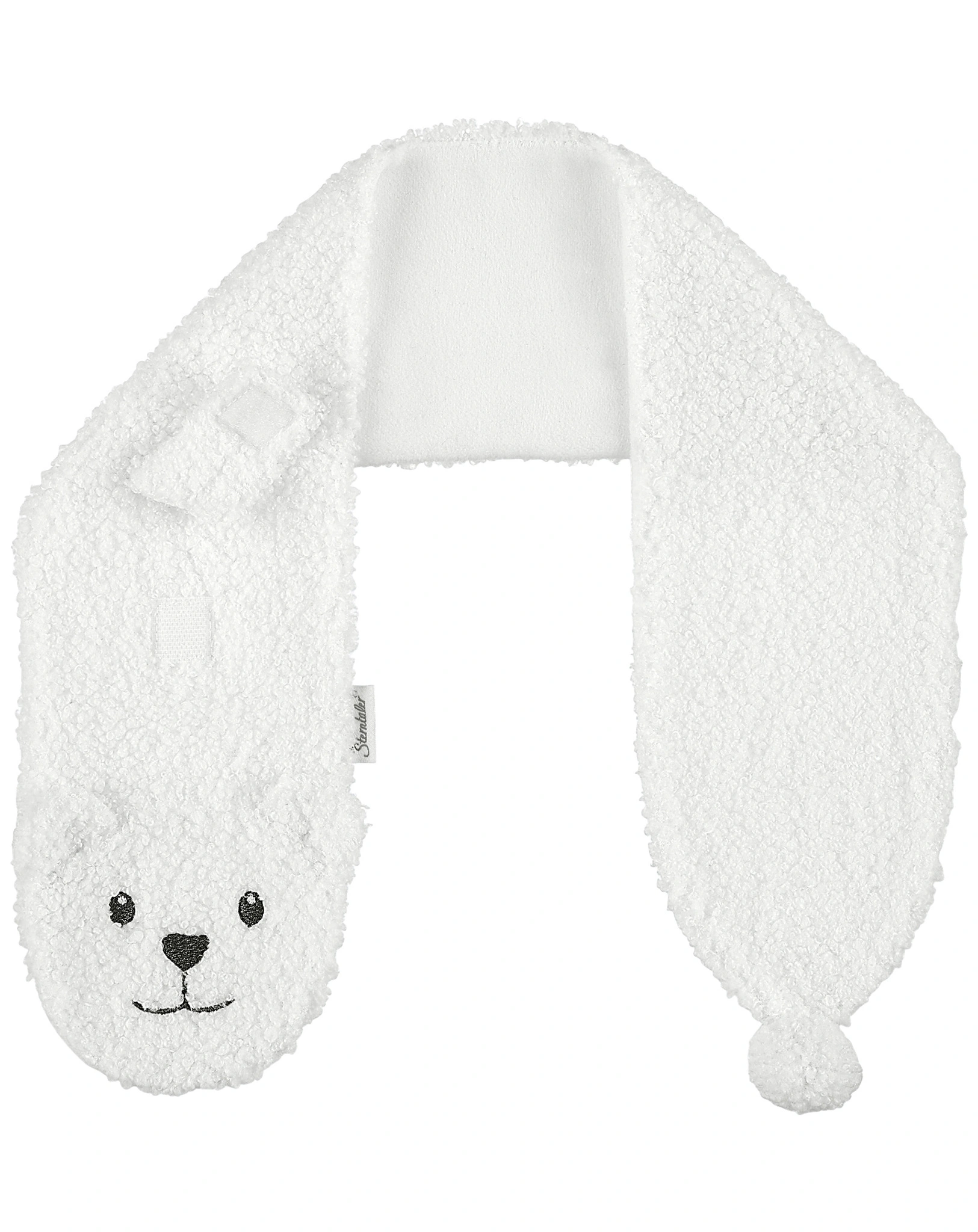 Fleece-Steckschal EISBÄR in ecru