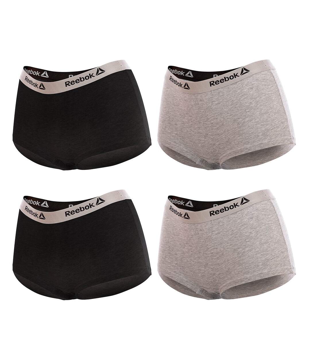 Boxer Shorty Femme Licence Sport Collection-Assortiment modèles photos selon arrivages- Pack de 4 Boxers Coton 29380
