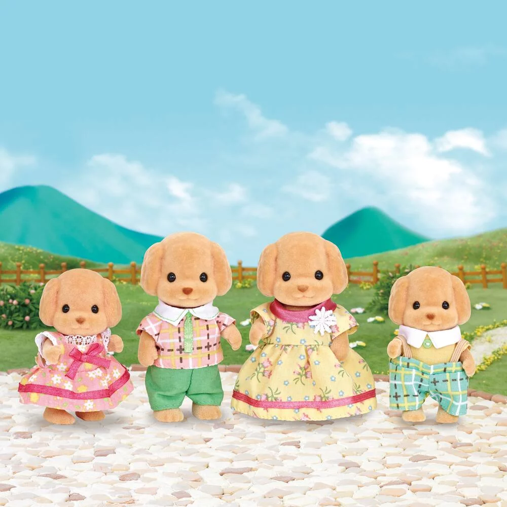FAMILLE CANICHE SYLVANIAN FAMILLE