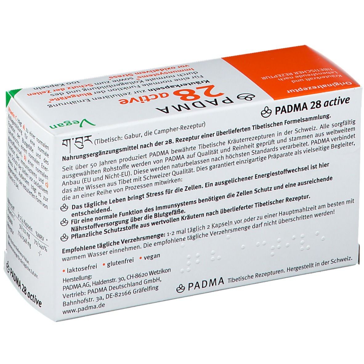 PADMA 28 active