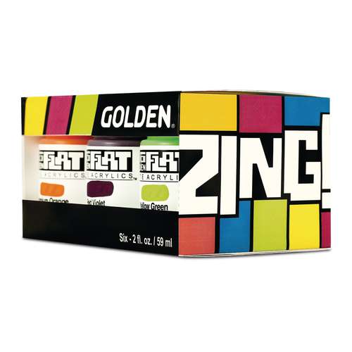 GOLDEN SoFLAT MATTE  ACRYLICS-Sets