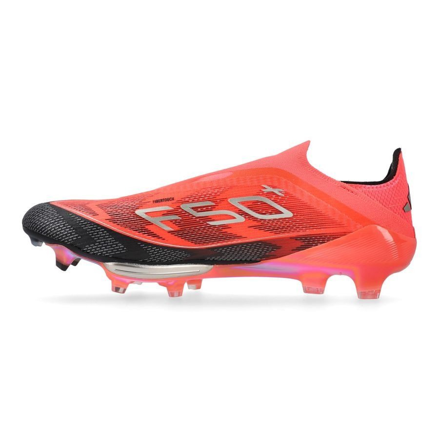 adidas F50   Laceless FG Vivid Horizon - Turbo/Aurora Black/Argenté