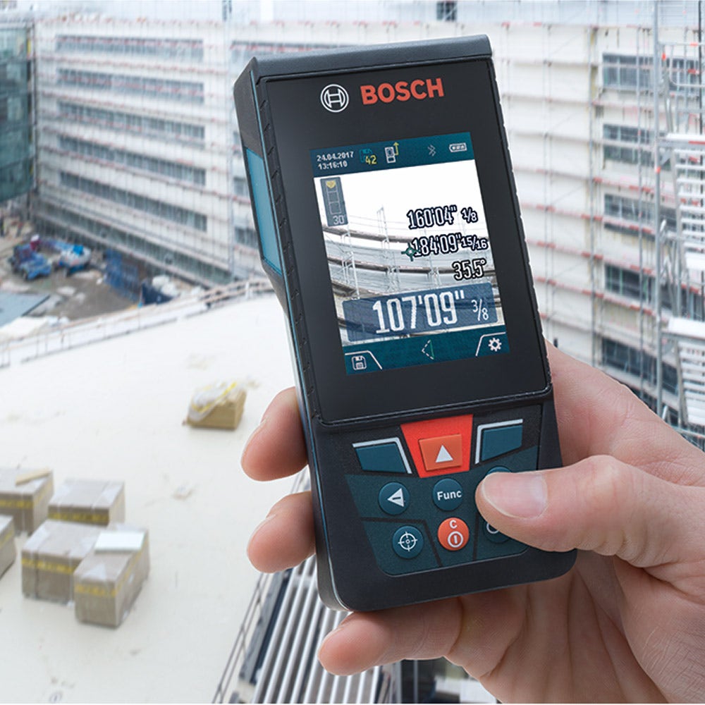 BOSCH 150m Rangefinder w. Camera & Bluetooth GLM150C 0601072FK0