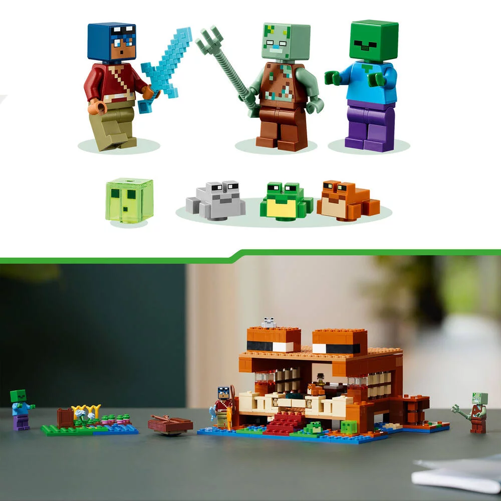 LEGO®MINECRAFT™ 21256 - LA MAISON DE LA GRENOUILLE