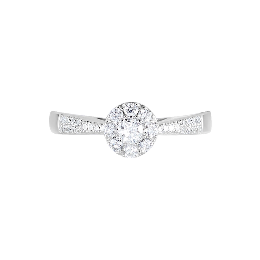 Bague Neptune Or Blanc Diamant