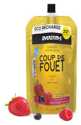 Eco-recharge gel Overstims Coup de Fouet Fruits rouges - 250g