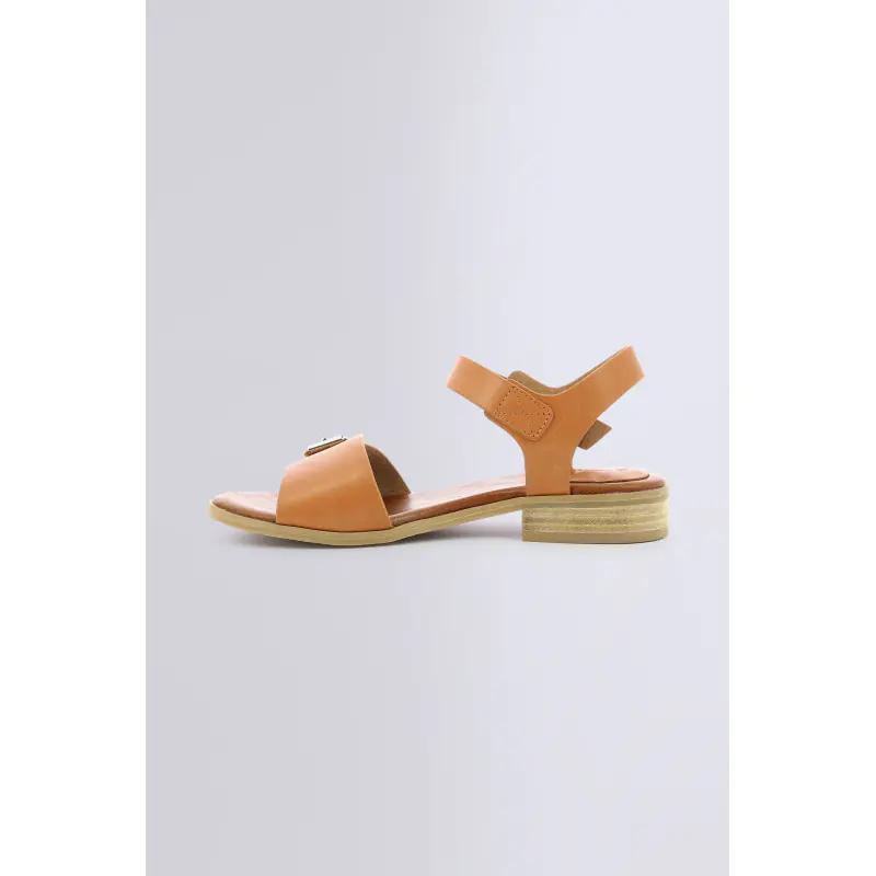 BUCIDI CAMEL SANDALES Cuir Femme