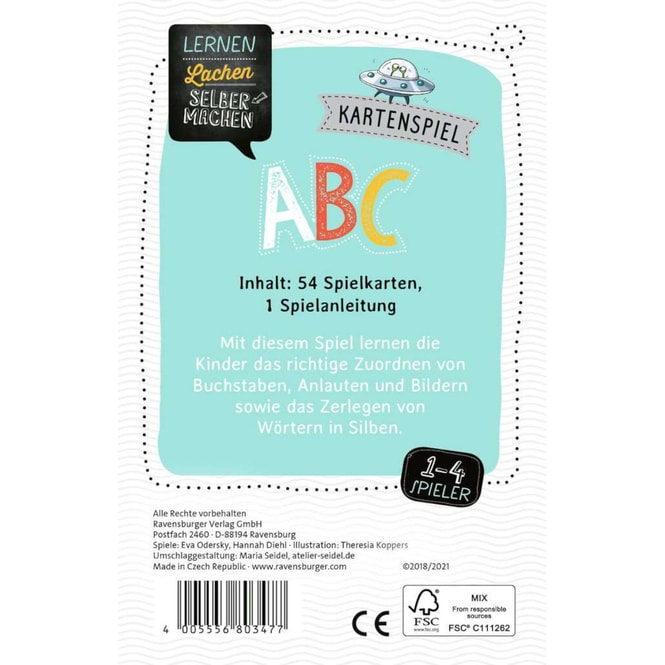 ABC - Kartenspiel - Ravensburger