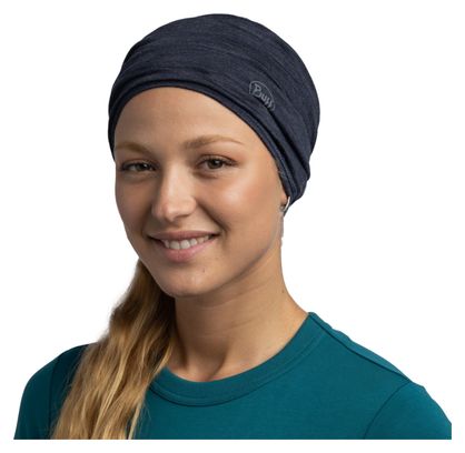 Tour De Cou Buff Merino Lightweight Bleu Marine
