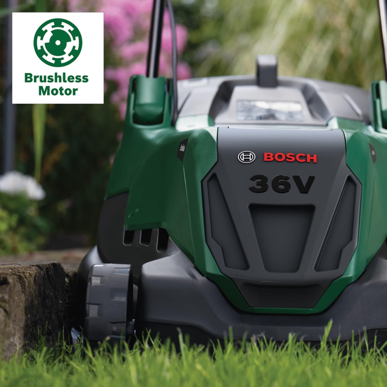 Bosch leistungsstarker Akku-Rasenmäher AdvancedRotak 36V-44-750 (zum Rasenmähen; 36-Volt-System; Schnittbreite: 44 cm; Set, mit 1x 4.0 Ah- Akku und Ladegerät)