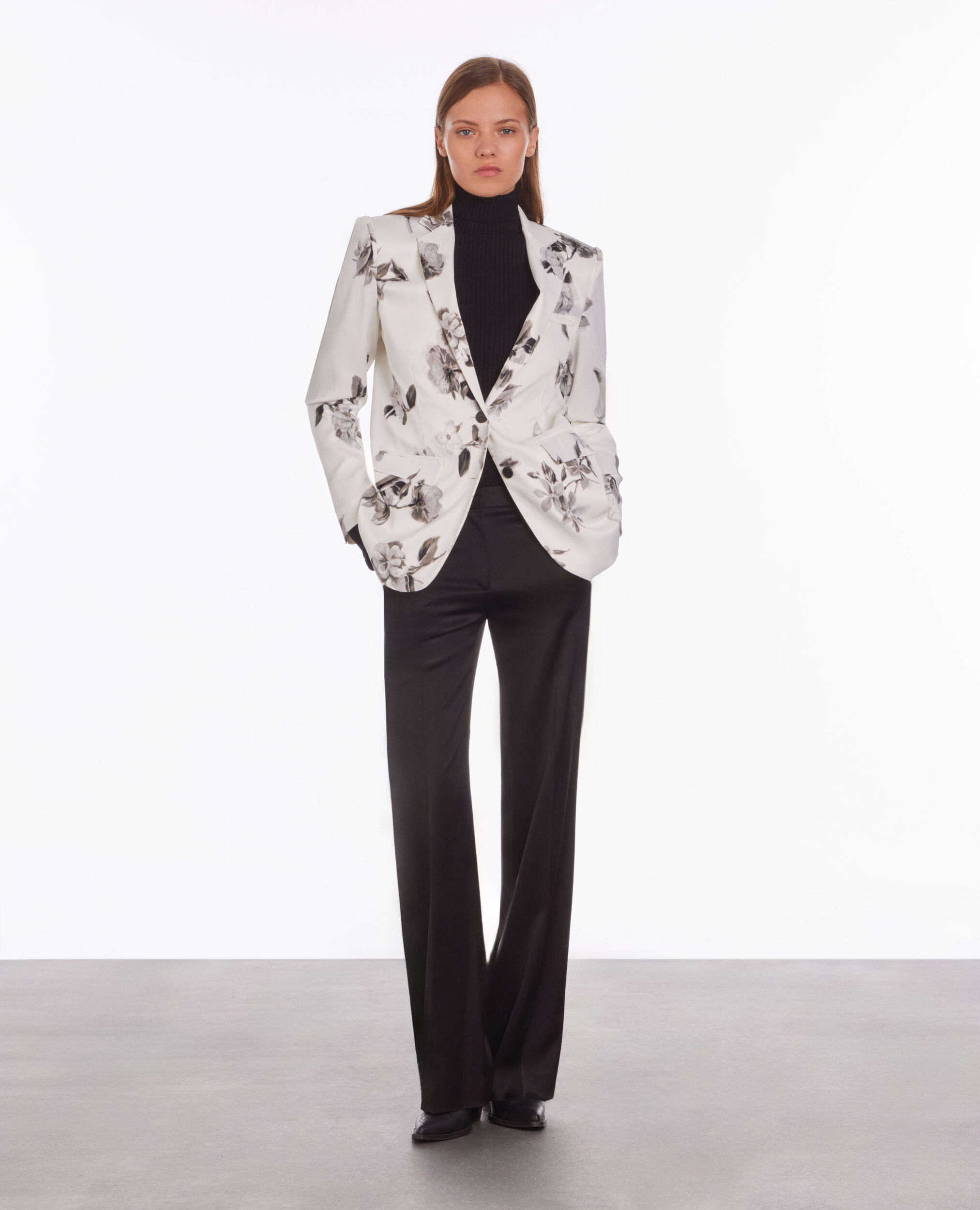 Veste tailleur imprimée