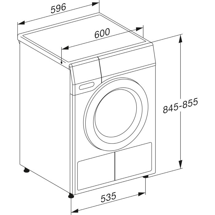 Miele Wärmepumpentrockner TCF 760 WP EcoSpeed